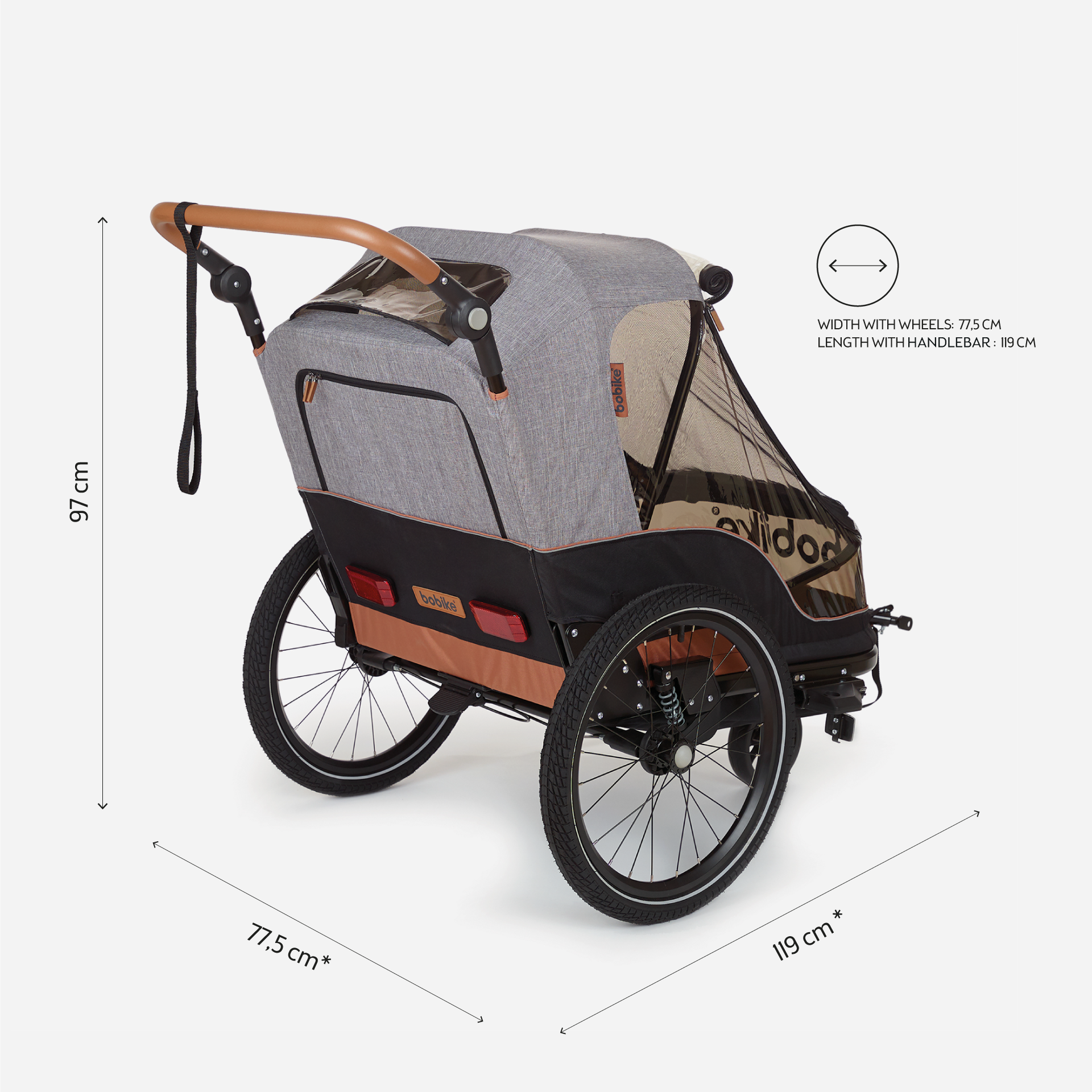 bobike trailer 2 in 1