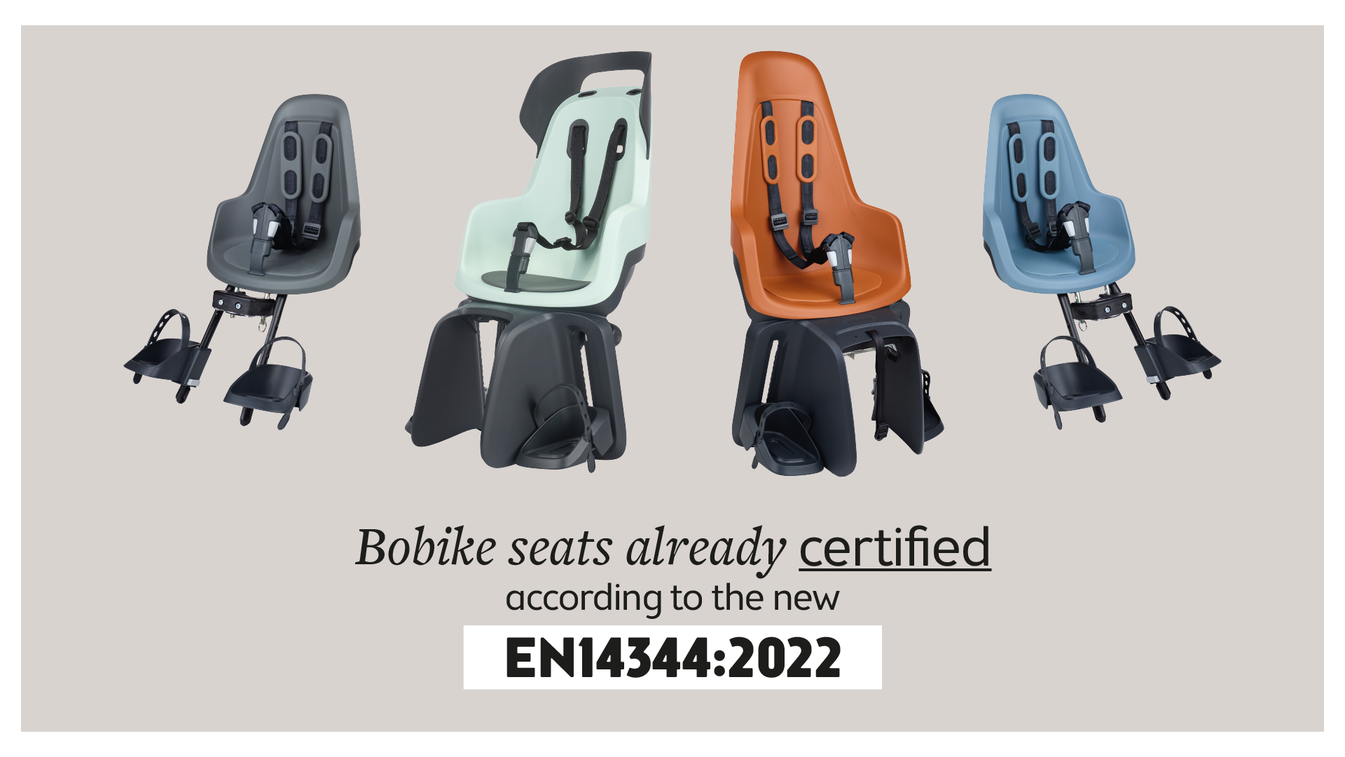 EN14344:2022 Certified Seats – Elevate Your Child’s Safety with Bobike®️!