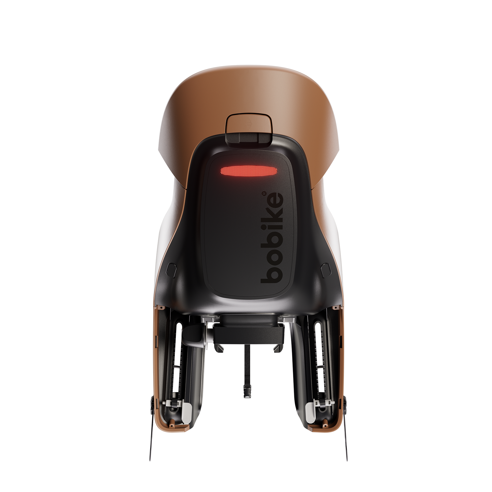Bobike Evolve Maxi Rear Rack Seat Cinnamon Brown