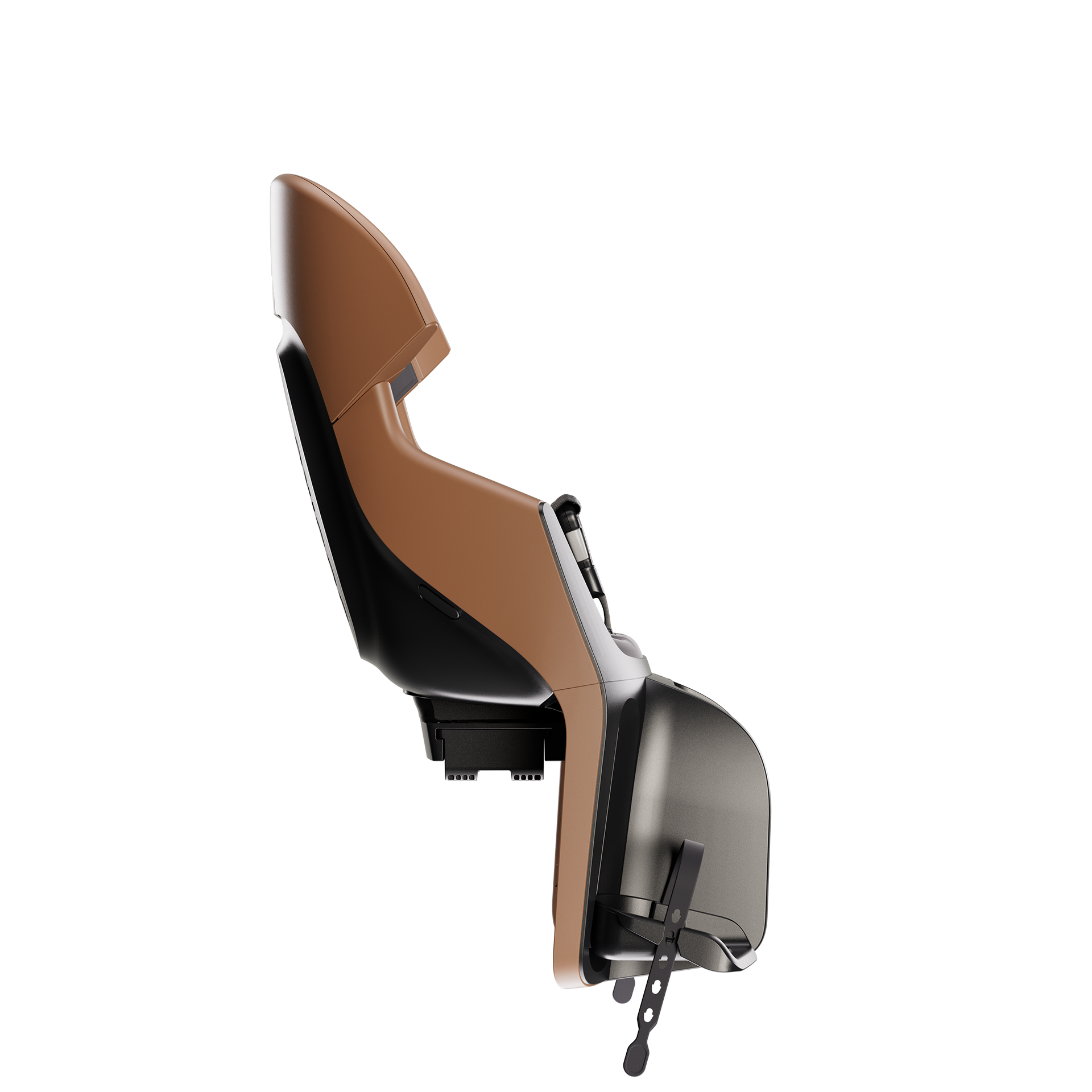 Bobike Evolve Maxi Rear Rack Seat Cinnamon Brown