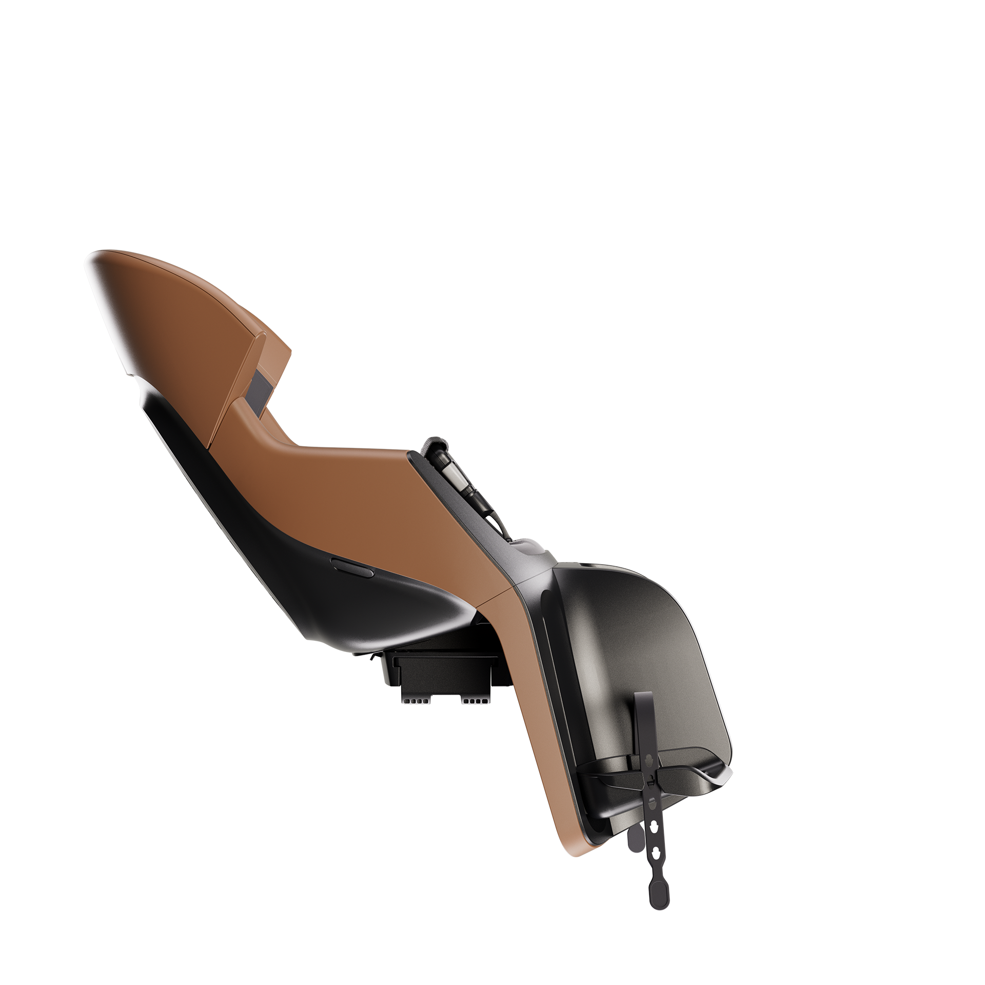 Bobike Evolve Maxi Rear Rack Seat Cinnamon Brown