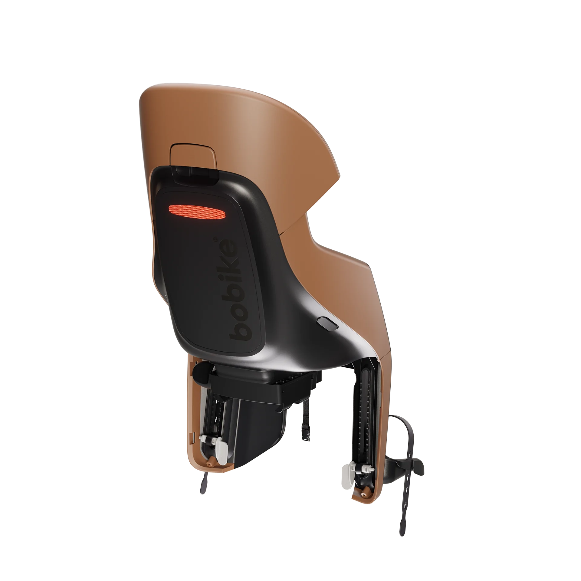 Bobike Evolve Maxi Rear Rack Seat Cinnamon Brown