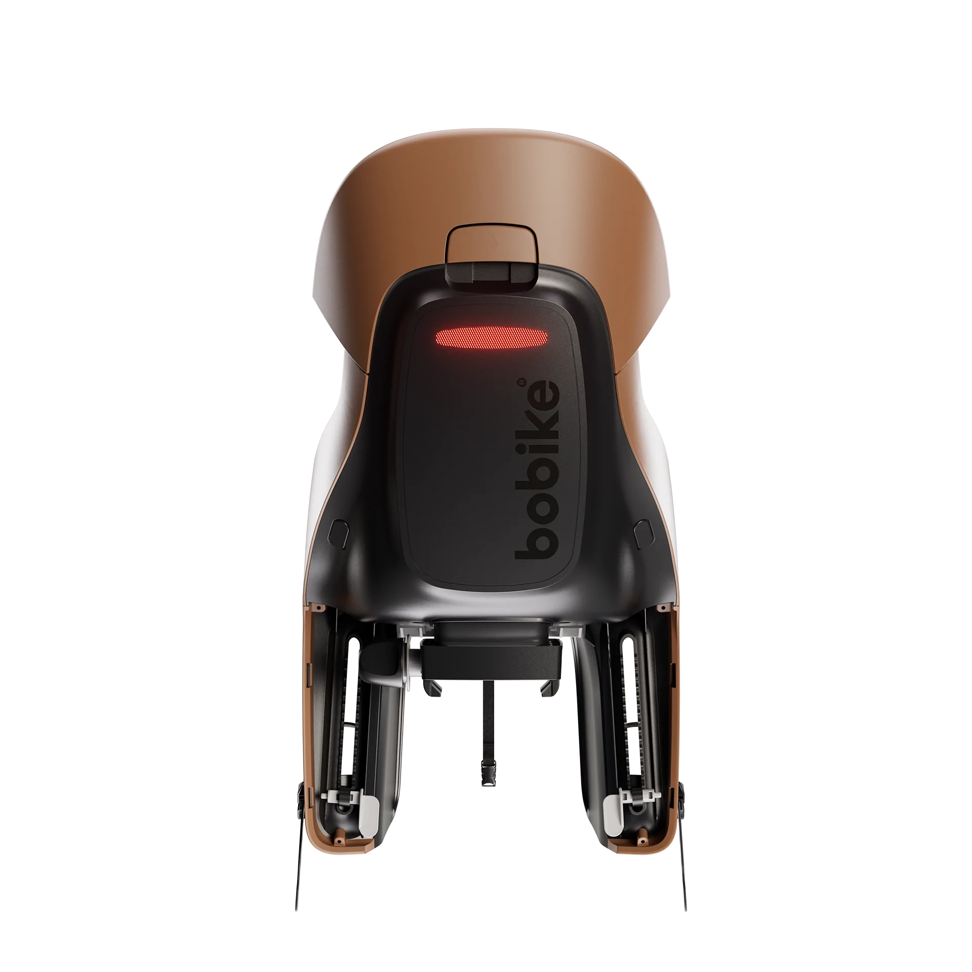 Bobike Evolve Maxi Rear Rack Seat Cinnamon Brown