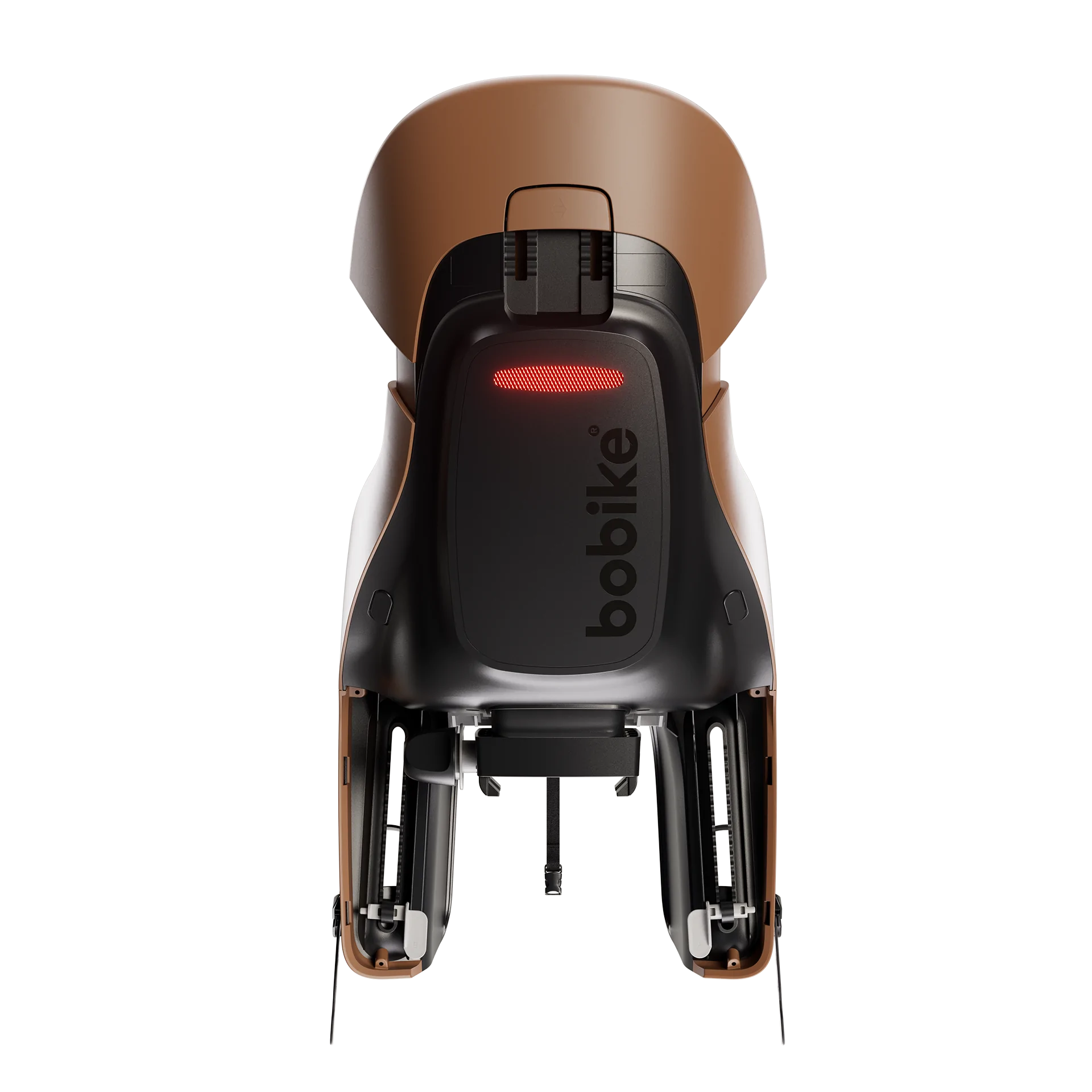 Bobike Evolve Maxi Rear Rack Seat Cinnamon Brown