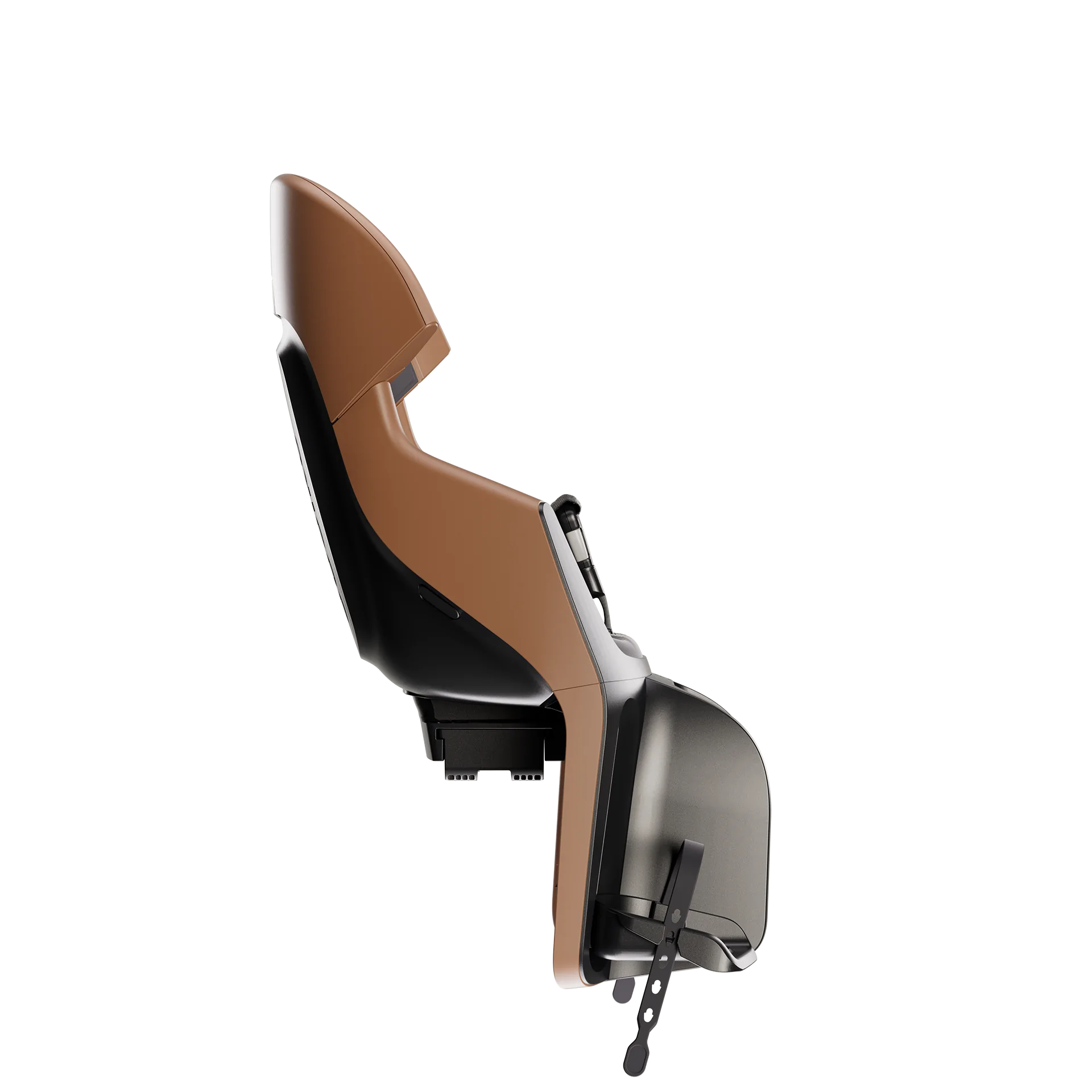 Bobike Evolve Maxi Rear Rack Seat Cinnamon Brown