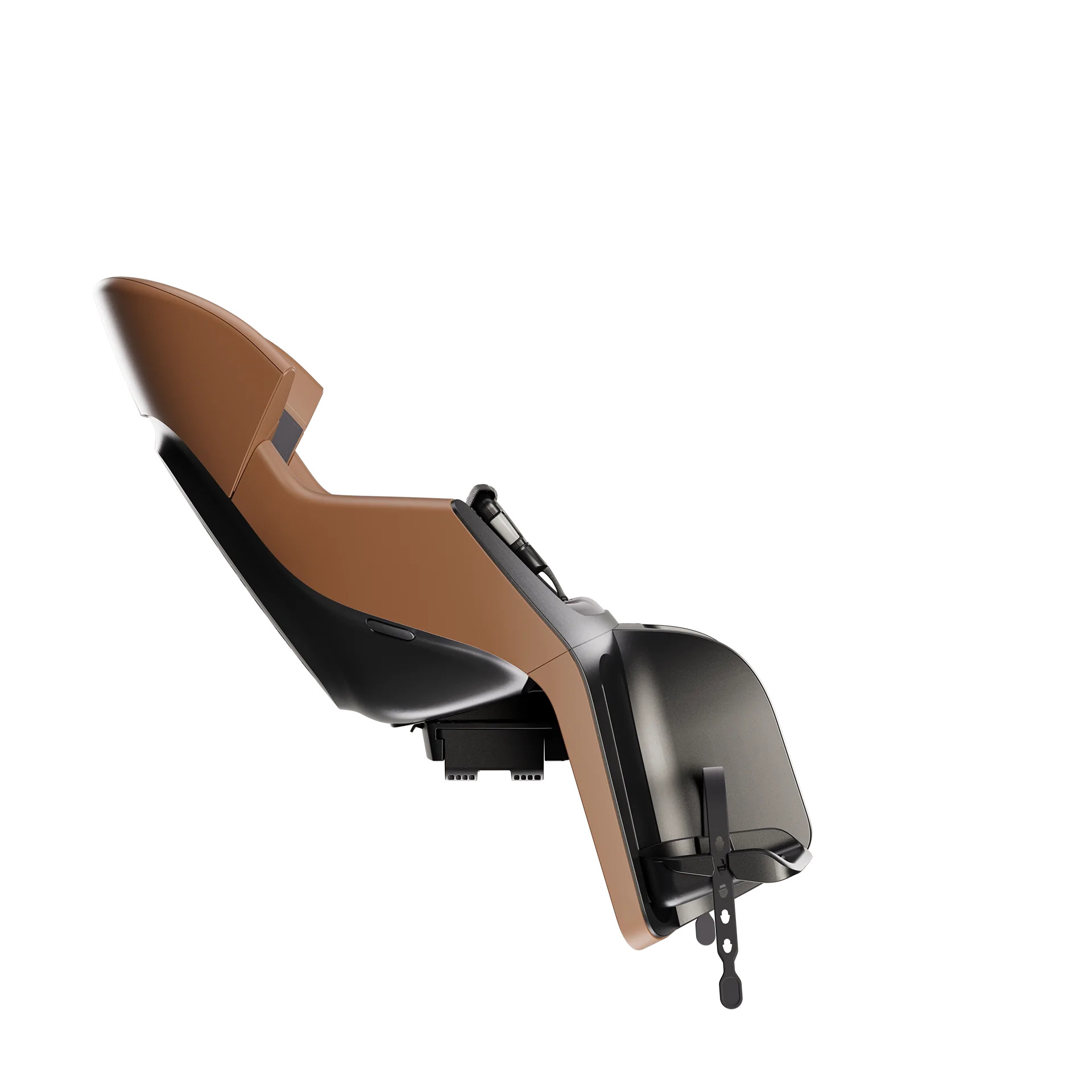 Bobike Evolve Maxi Rear Rack Seat Cinnamon Brown