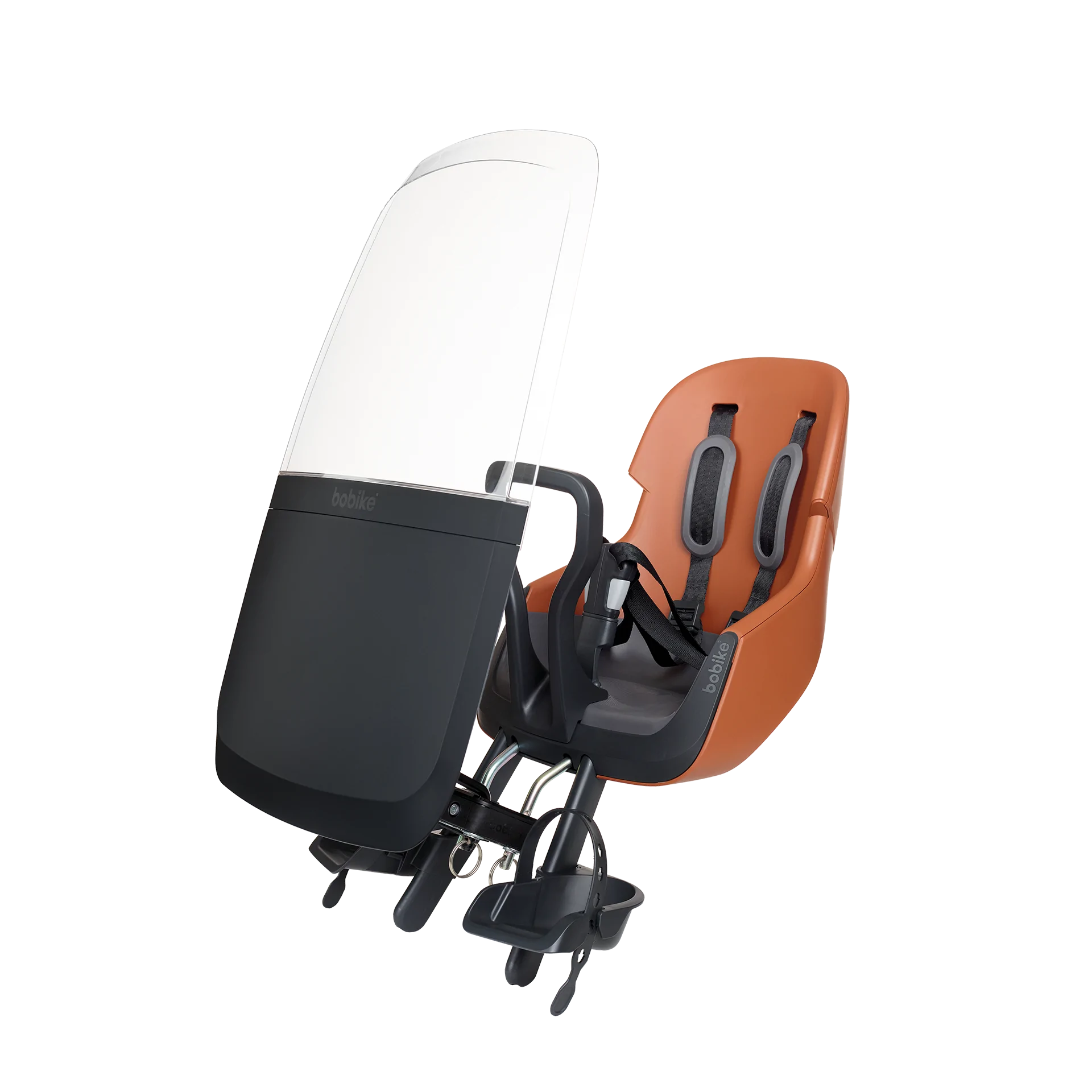 Windscreen Bobike® Grey with Flap Brown