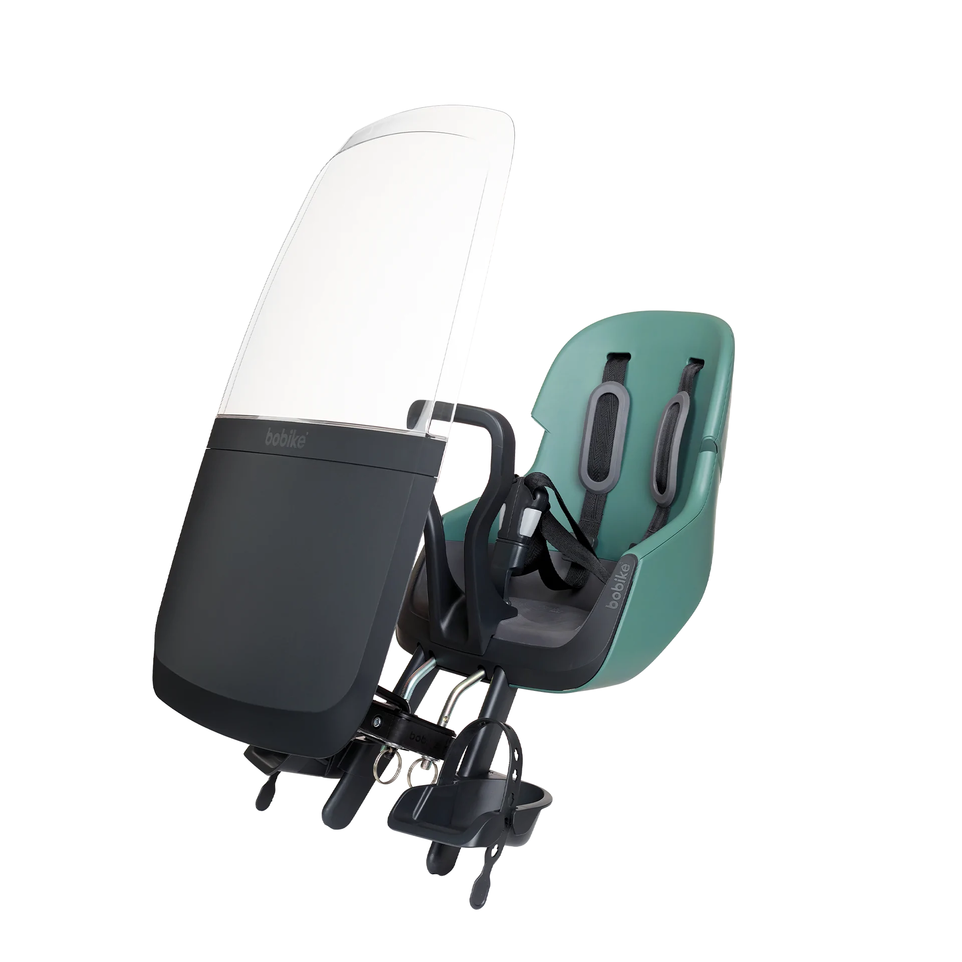 Windscreen Bobike® Grey with Flap Peppermint